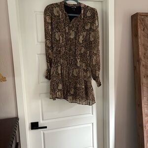 PAIGE x Morris and Co floral dress